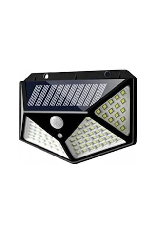 Su Geçirmez Güneş Enerjili Bahçe Aydınlatması - 100 Led Açık Lacivert