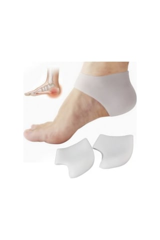 Topuk Gömleği Diken Çorabı Koruyucu Gömlek Tabanlık Silikon Esnek