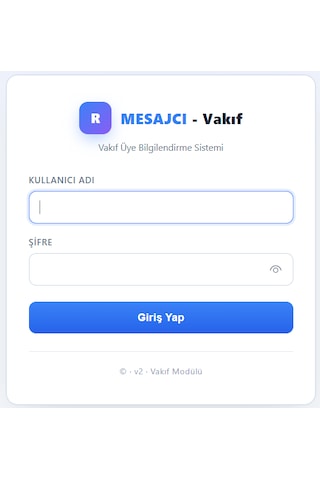 Mesajcı Vakıf Üyelerinize Otomatik E-posta Gönderen Hatırlatma Modülü