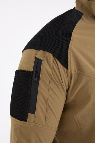 Camp Scoutland Camp137 Outdoor Tactical Su iticili Erkek Hardal Taktik Sweatshirt Hardal