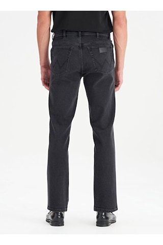 Erkek Straight Denim Pantolon Wrangler Siyah