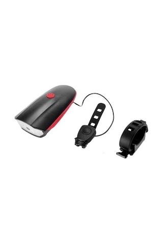 Forte Gt 250 Lümen Bisiklet Ön Farı 2 In 1 Kornalı 140 Db Xbyc 61 Siyah
