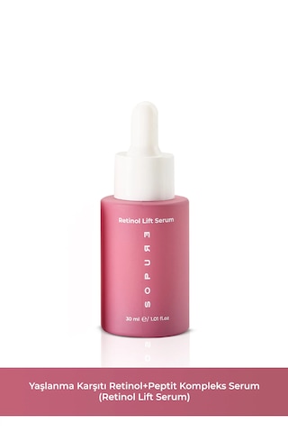 Retinol Lift Serum-kırışıklık Karşıtı %0.3 Retinol Ve Peptit İçeren, Leke Ve Yaşlanma Karşıtı Gece Bakım Serumu-30 Ml Retinol Lift Serum-kırışıklık Karşıtı %0.3 Retinol Ve Peptit İçeren, Leke Ve Yaşlanma Karşıtı Gece Bakım Serumu-30 Ml