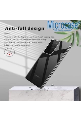 Microcase Samsung Uyumlu Galaxy S21 Ultra Ince 0.2 Mm Soft Silikon Kilif Seffaf 476260179
