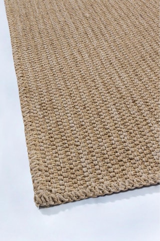 Kaymaz Taban Yıkanabilir Bej Halı Jüt Kilim Yıkanabilir Örme Bej Sisal Kilim Bej Bej