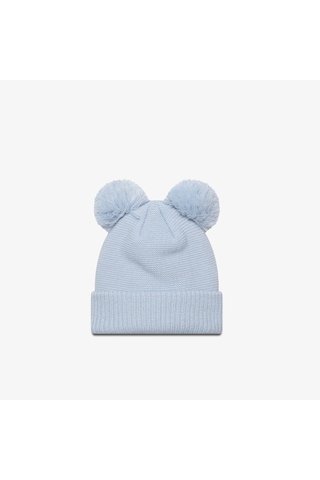 New Era Child Double Pom Neyyan Sfb Çocuk Mavi Şapka Düz 60565307 Mavi