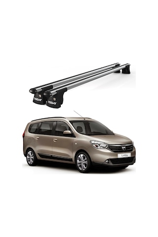 Trio-ıı Dacia Lodgy 2012 Ve Sonrası Uyumlu Kilitli Ara Atkı 135cm Port Bagaj Tavan Barı