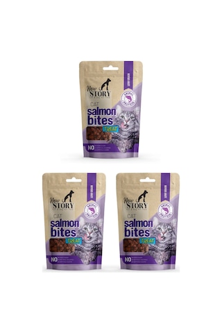 Cat Solmon Bites 3x60gr. Somonlu, Kedi Ödül Maması