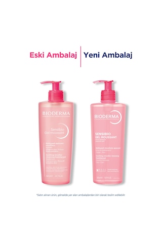 Sensibio Foaming Gel Hassas Ve Normal Ciltler Durulanan Micellar Yüz Temizleme Jeli 500 Ml