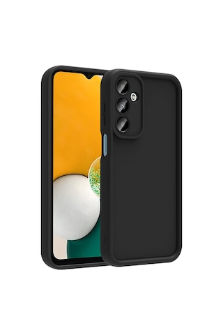 Galaxy A26 Uyumlu Kılıf Kamera Korumalı Zyl Ananas Kapak - Siyah Siyah