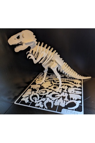 T-rex İskelet Kit Kart