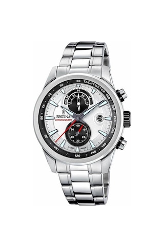 Festına F20694/1 Tımeless Chronograph Erkek Kol Saati Gümüş