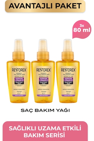 Speed Strong Onarıcı Saç Bakım Yağı 3 X 80 Ml