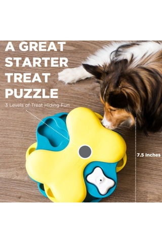 Dog Tornado İnteractive Puzzle Köpek Zeka Oyuncağı Ve Mama Kabı