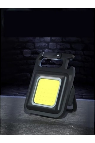 Büro Ev Ofis Yazlık Kamp Keyfi İçin Anaktarlık Tip 30led Mıknatıslı Mini Lamba Gri