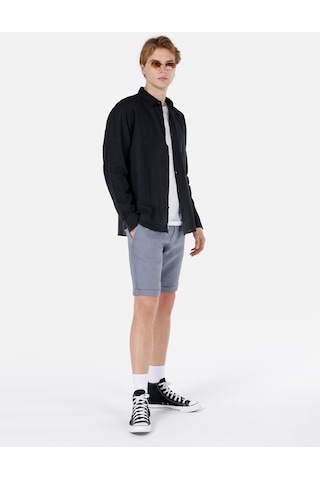 Colin's Colins Normal Kesim Orta Bel Mavi Erkek Jean Şort Cl1068762 Cl1068762 Q1.V1 Blu Koyu Mavi