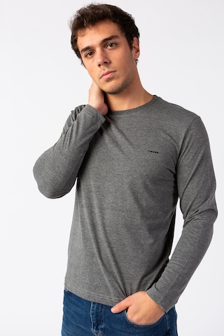 Vigoss Erkek Basıc Sweatshırt 44221-03370 - Antrasit