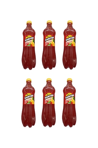 Sarıyer Limonata Çilek & Limonlu 1 Lt X 6 Adet