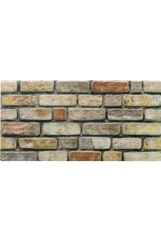 5 Adet X Tuğla Desenli 3D Strafor Köpük Duvar Kaplama Paneli (446785741)