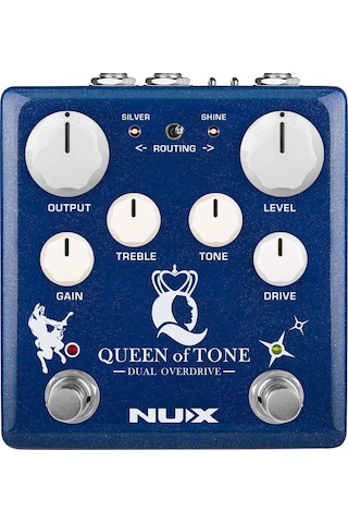 Nux Ndo-6 Queen Of Tone Dual Overdrive Pedalı