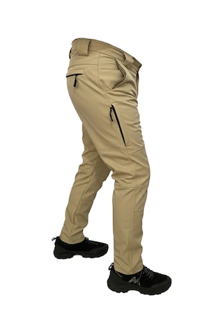 Mysia Outdoor Açık Bej Soft Shell Pantolon İçi Polarlı Bej