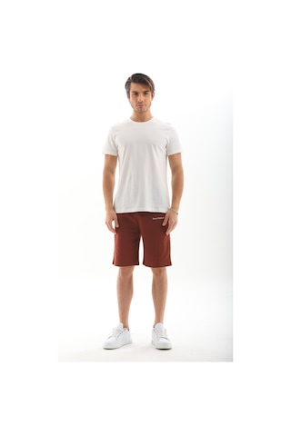 Penyebizden Erkek Regular Fit %100 Pamuk Şort-kahve Kahverengi