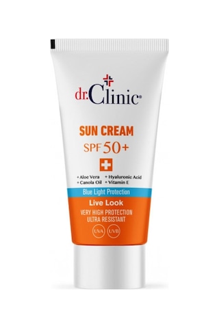 Dr.clinic Spf 50+ Güneş Koruyucu Krem 50 Ml ( Uva,uvb Ve Mavi Işık Koruma ) Dr.clinic Spf 50+ Güneş Koruyucu Krem 50 Ml ( Uva,uvb Ve Mavi Işık Koruma )