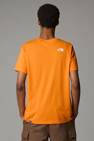 The North Face M Ss Sımple Dome Tee Orange Renkli