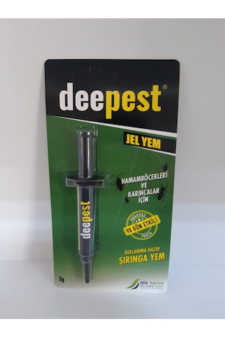 Sis Tarım Deepest Hamam Böceği ve Karınca Jel Yem 5 G Sis Tarım Deepest Hamam Böceği ve Karınca Jel Yem 5 G