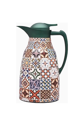 Roomours Andalusia Green Termos 0,75 Litre Endülüs Desenli Yeşil