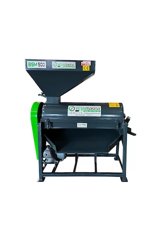Yeşil Makina Bsm 500 Badem Soyma Makinesi 3 Hp
