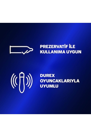 Durex Titreşimli Anal Plug Tıkaç + Durex Play Extreme Anal Kayganlaştırıcı Jel Silikon Bazlı 50 ML
