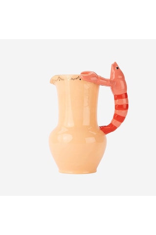İstakoz Saplı Turuncu Dolomit Sürahi 1200 Ml