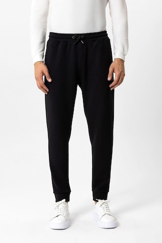 Back And Bond Siyah Beli Bağcıklı Jogger Pantolon Çok Renkli