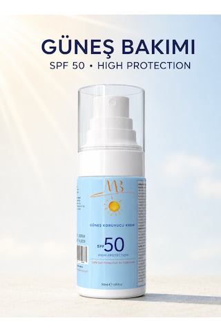 Minia Bahçe Yüz ve Vücut İçin Yüksek Koruyucu Güneş Kremi SPF50 50 ML