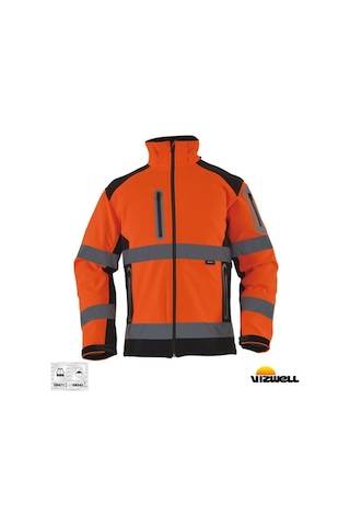 Vizwell™ Softshell Reflektörlü Iki Renkli Mont – Vwjk177