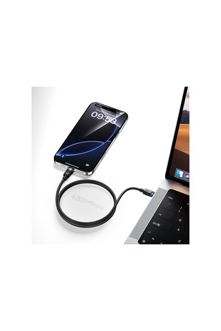 Recci Rs50cl Type-c To Lightning Pd Hızlı Şarj Özellikli Data Ve Şarj Kablosu 30w 1m Siyah