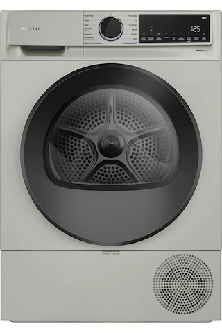 Profilo KM0961XJTR 9 KG Isı Pompalı Çamaşır Kurutma Makinesi Gümüş