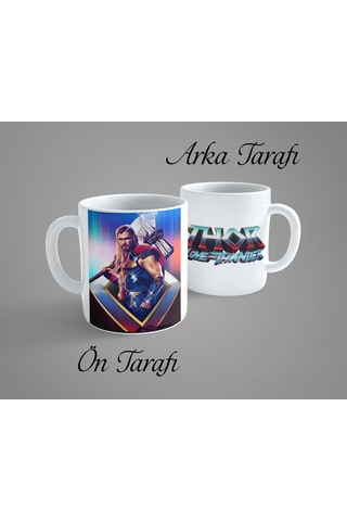 Thor Love And Thunder Thor Porselen Kupa Bardak Beyaz Thor Love And Thunder Thor Porselen Kupa Bardak Beyaz