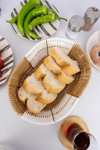 Digithome Rattan Ekmek Sepeti Oval Ekmeklik 28 Cm Kahverengi D/10 C1-1-289 Kahverengi