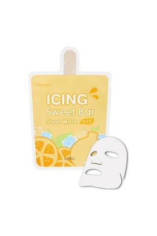Portakal İçerikli Aydınlatıcı, Ferahlatıcı Maske A&apos Pıeu Icing Sweet Bar Sheet Mask Hanrabong 000 Açık Krem