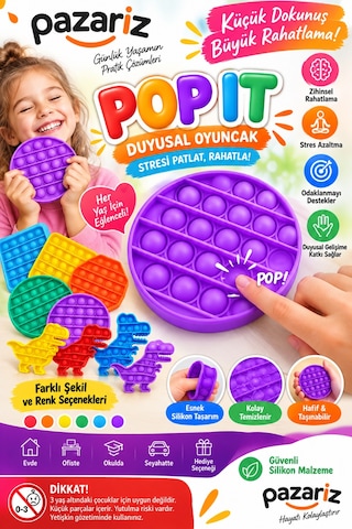 Pop It Tek Renk Özel Pop Duyusal Oyuncak Bubble Fidget Stres Oyuncağı Silikon Popit Zihinsel Rahatlama Eğlence Oyuncağı Renkli Fidget Oyuncak Çocuk Ve Yetişkinler İçin Eğlenceli Oyuncak