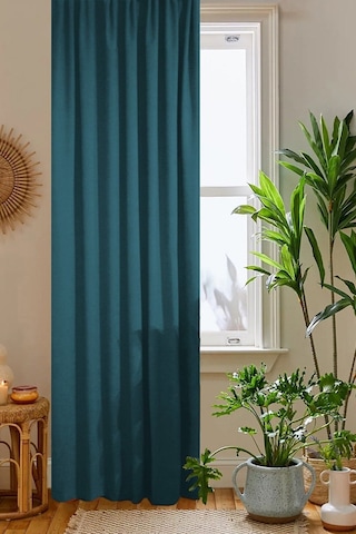 Home Color Home Petrol Petek Kadife Dokulu Fon Perde Düz Dikişli Ekstrafor Büzgü 1.sınıf Kalite Diğer