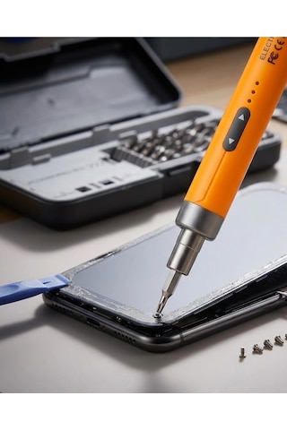 Profesyonel Elektrikli Tornavida Seti 600mah Şarjlı 38 Parça Hassas Vida Seti