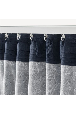 Ikea Trystavmal Fon Perde 145x300 Cm Koyu Lacivert
