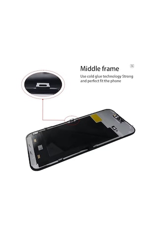 Apple iPhone Uyumlu 15 Pro Max A Kalite Ön Lcd Ekran Dokunmatik Sıvı Bandı Kırılmaz Tamir Seti Set