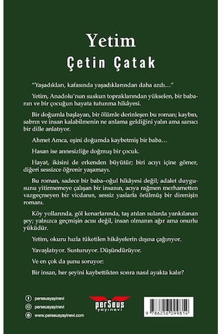 Yetim - Çetin Çatak - Perseus Yayınevi