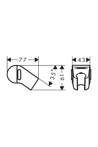 Hansgrohe Wallstoris Planet Edition Sürgü Kum Beji 28918210