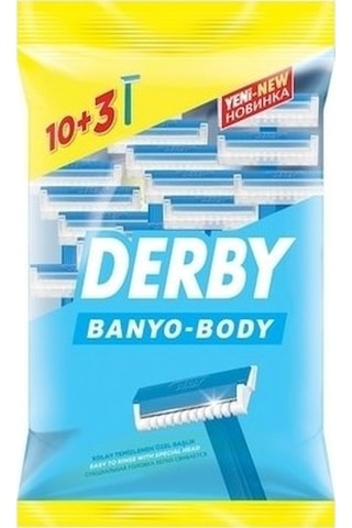 Derby Banyo Kullan-At Tıraş Bıçağı 13'lü
