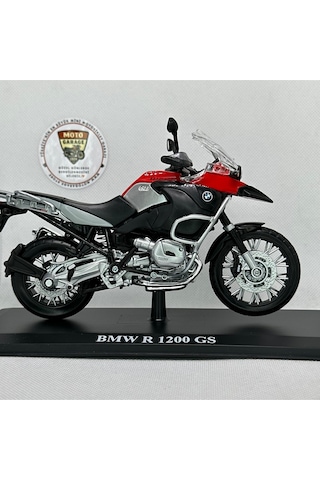 Bmw R1200 Gs 1:12 Stantsız Diecast Maket Motor Metal Model Motosiklet